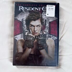Resident Evil The Complete Collection 1 2 3 4 5 6 1-6 The Final Chapter NEW DVD